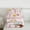Pink Orange, variant on Manfei Pink Princess Bedding Comforter Set 2pcs for Kids Girls, Chic Floral Flower Twin Comforter Sets, Girly Cottage Bedding Set, Ultra Soft Home Decor