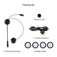 thumbnail image 3 of Auricures De Bluetooth Para Auricures De Motocicleta, Auricures De Intercomunicador Con Casco Y Sistema De Sonido Mic Para / Esquí, 3 of 8