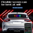 thumbnail image 4 of Panel De Matriz LED Programable, 13,7x4,0 Pulgadas Compatible Con Control De Aplicación RGB Señal Delgada De Coche LED Para Fiesta De Coche, 4 of 7