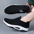 thumbnail image 3 of fvwitlyh Women Shoes Sneaker for Women Lightweight, Cushion Safety Shoes Slip Resistant, Slip on Breathable Work Shoes Womens Sneakers Steel Toe Sneakers for Women Slip on Breathable Work Shoes, 3 of 4