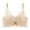 Khaki, variant on Agkizg Plus Size Womens Bras,T-Shirt Bras for Women Push Up Bras,Non-Magnetic No Steel Ring Thin Adjustable Bra Gathered Comfortable Lace Bra Daily Bra, Sizes M-2XL