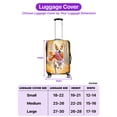 thumbnail image 5 of Welcome Fall Toy Fox Terrier Strolling Through the Autumn Maple Forest Travel Luggage Cover Dog Lover Suitcase Dust Protective Decor - 12012, 5 of 5