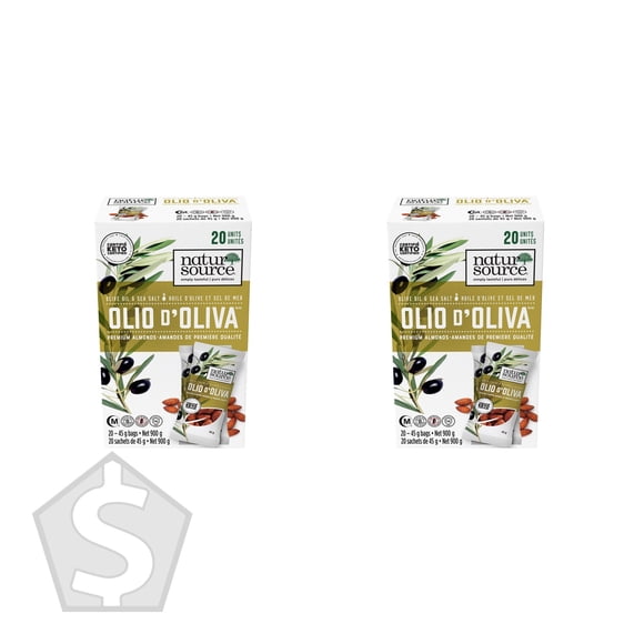 Natur Source Olio D'oliva, 20 × 45 g - Pack of 2