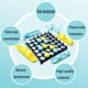 thumbnail image 2 of Set Jumping Ball Table Games Bounce Off Game Activate Ball Game for Kid Family And Party Desktop Bouncing Toy Game Bounce Gift heqiyong LED, 2 of 2
