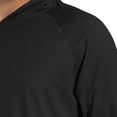 thumbnail image 6 of LEKWK Mens Sun Protection Shirt Long Sleeve Hooded Lightweight Quick Dry Pullover with Thumb Holes Soft Stretch Casual Workout Fishing Hiking Travel Athletic Tops Shirts Tees Black S, 6 of 6