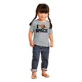 thumbnail image 4 of Saturn Love I Heart Outer Space Toddler Boy Girl T Shirt Infant Toddler Brisco Brands 3T, 4 of 6