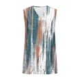 thumbnail image 7 of TaTaai Women Printed Satin Tank Top V Neck Sleeveless Soft Smooth Breathable Machine Washable No Fading Lightweight Casual Fashion Daily Top Gift, 7 of 7