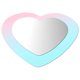 thumbnail image 4 of Heart Shaped Acrylic Vanity Mirror Stickers Self Adhesive Multi Color For Living Room Decor 7 Inch, 4 of 4