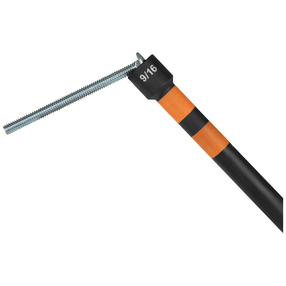 Klein Tools 9/16-Inch Magnetic Color-Coded Power Nut Driver