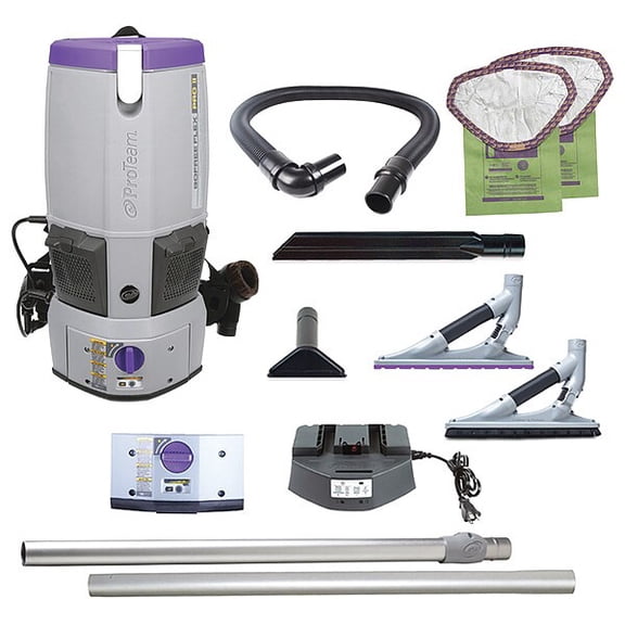 Proteam Cordless Vacuum Kit, Li-Ion, 10A Current, Voltage: 36 V 107645