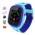 thumbnail image 3 of Shanna Kids Smart Watch 4G GPS Wifi Waterproof Phone Wrist Watch Video Call Andriod iOS, Blue, 3 of 12