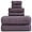 01:plum, variant on 27.5x55 Inches Luxury Bath Towels Set of 6 Large, 100 Percent Cotton 650GSM Super Absorbent Soft Shower Towels for Bathroom (Plum, 6pieces)