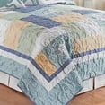 thumbnail image 3 of Water's Edge Full and Queen Cotton Lightweight Machine Washable Reversible Quilt, 3 of 4