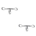 thumbnail image 1 of mmirethe 1/2/3/5 Resistance Bands Pull Rope Boxing Muay Thai Strength Training black 35 lbs 2PCS, 1 of 1