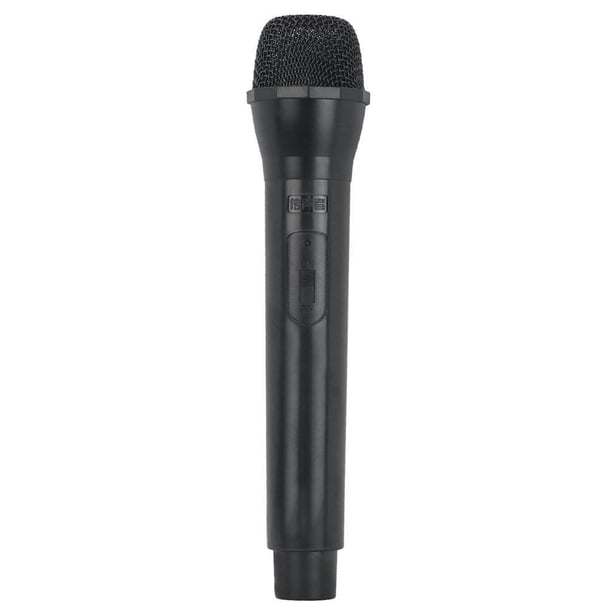 Inteprter Artificial Plastic Microphone Props Fake Mic Toy Black Handheld 4.9x23.5x2.5cm Type2