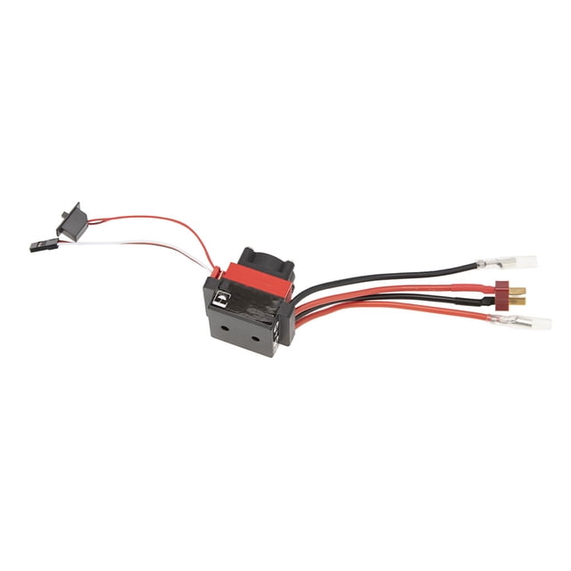Vogacara Controlador de velocidad 60A Instalación práctica Operación simple Bajo voltaje Resistente al calor Mini Motor Máquina electrónica Motores Kits de construcción modelo Vogacara FN010580-00