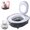 Gray, variant on Cat Toilet Training Kit for Indoor Cats, Portable Litter Box Trainer with PP Tray Pink Blue