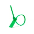 thumbnail image 2 of Secure Cable Ties 13 Inch Heavy-Duty Green Pull Tight Plastic Seal - 100 Pack, 2 of 4