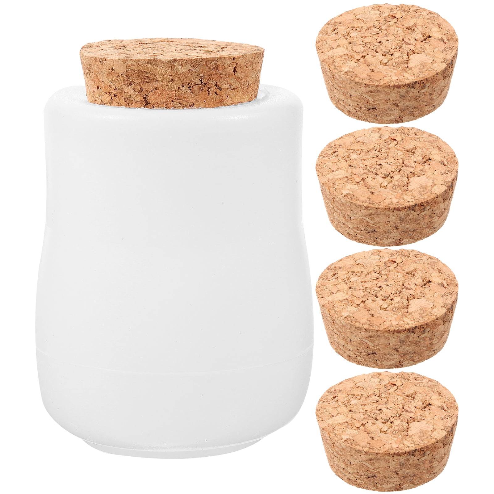 HOMEMAXS 1 Set of Bottle Silicone Mould With Corks Sealed Jar Silicone