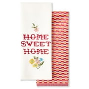 The Pioneer Woman Home Sweet Home Kitchen Towel Set, Multicolor, 16"W x 28"L, 2 Piece