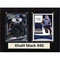 thumbnail image 1 of C & I Collectables 68MACKCO 6 x 8 in. Khalil Mack NCAA Buffalo Bulls Two Card Plaque, 1 of 1