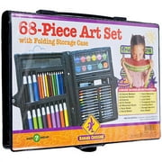 Banana Crossing 68-Piece Art Set with Folding Storage Case