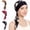 Bb, variant on 4 Pcs Lace head wraps for women, Stretchy Turban Beanie Head Scarf Skull Cover Cap for Chemo Headwear