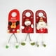 thumbnail image 5 of Adornos navideños para el hogar Colgantes navideños para puerta Colgador de puerta de Papá Noel para Navidad Decoración de Año Nuevo 2024, 5 of 5