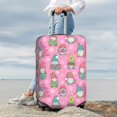 thumbnail image 7 of Fuzoiu pink Holiday Joy Print Suitcase Cover,Washable Luggage Covers for Suitcase,Elastic Luggage Protector Cover,Scratch Resistant Travel Suitcase Covers-X-Large, 7 of 7