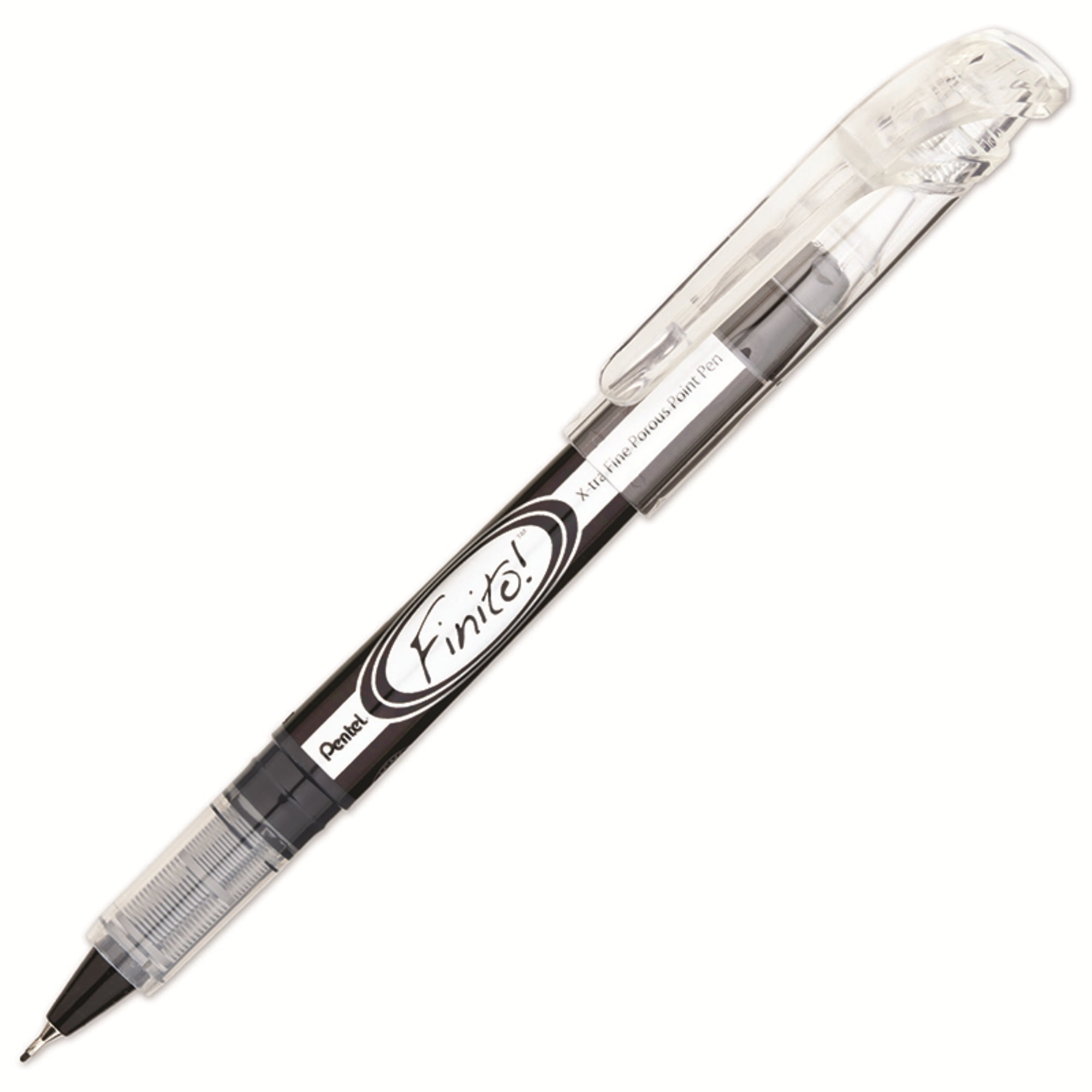 Pentel FINITO! Porous Point Pen, Extra Fine Point, Black