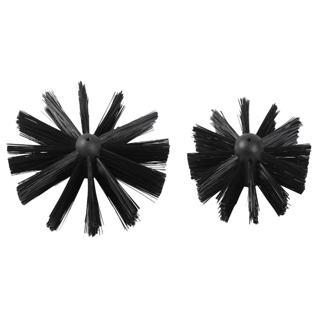 Miangastore 2pcs Chimney Cleaning Brushes Practical Dryer Vent Brushes Kitchen Chimney Clean Brushes