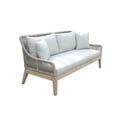thumbnail image 6 of Outsy  Solana Outdoor & Backyard Wood, Aluminum & Rope Furniture Set, Gray & Beige - 4 Piece, 6 of 15