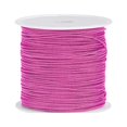 thumbnail image 1 of Unique Bargains Nylon Cord DIY Making Satin String Craft Wire with Plastic Spool 147ft, Pink, 1 of 1