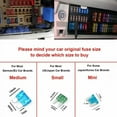 100Pcs Assorted Auto Car Mini Low Profile Fuse 5A 7.5A 10A 15A 20A 25A