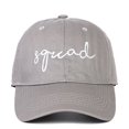 thumbnail image 2 of XIAOCHA Letter Embroidered Dad Hat for Women Adjustable Hat Band Travel Party Ball Cap for Outdoor Casual Hat,Grey, 2 of 4