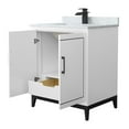 thumbnail image 3 of Wyndham Collection WCH515130SWZCMUNSMXX Marlena 30" Free Standing Single Basin Vanity Set, 3 of 7