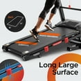 thumbnail image 5 of Portable Folding Treadmill for Home Office with 15°Auto Incline, 300lbs Capacity, 10MPH Fast Speed, 64+3+3+1 Programs, APP Enabled, Bluetooth Speakers, Smart Running Walking Machine, 5.0HP, 5 of 13