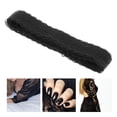 thumbnail image 3 of Cinta de tela de encaje de 10 yardas, tela bordada para manualidades, costura hecha a mano, ganchillo para ropa de boda, ropa de álbum de recortes, negro Macarena Cinta de encaje, 3 of 8