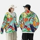 thumbnail image 4 of Fotbe Vegetable Chaqueta con Protección Solar UPF 50+ para Hombre y Mujer, Camisa con Capucha y Bolsillos-X-Large, 4 of 7