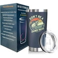 thumbnail image 2 of SwiftVerve Father Day Gifts For Him, Men - Fishing Gifts For Men, Dad, Cup Gift For Fisherman, Father - Birthday Gift For Dad, Man, Husband - 20 Oz Tumbler, 2 of 6