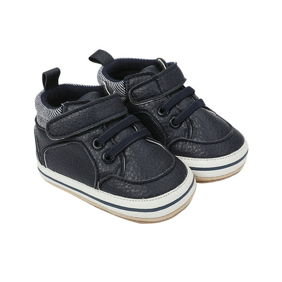 Zwiiyzr 2025 3-12 Months Baby's Boys First Walkers Infant and Toddler Walking Shoes Casual Breathable Shoes Fall Walking Shoes Blue