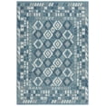 thumbnail image 4 of SAFAVIEH Sunrise Wade Geometric Reversible Indoor/Outdoor Area Rug, Grey/Blue Ivory, 8' x 10', 4 of 9