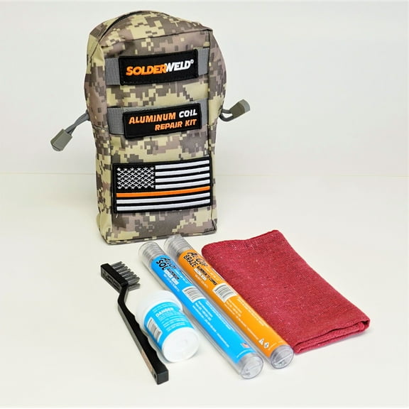 SolderWeld SW-ACRTC Aluminum Coil Solder Repair Tech Bag Camo