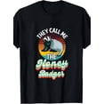 thumbnail image 1 of T Shirt 1pc They Call Me Honey Badger Pattern Men's, 1 of 5