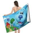 thumbnail image 5 of Blue's Clues Gifts Beach Towel for Women Girl Birthday Inspired Fan Bath Outdoor Music Lover, 5 of 6