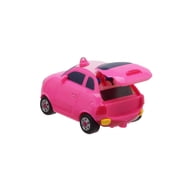 Tayo the Little Bus 120 Pink Heart Push and Go Car - Christmas Birthday Gifts Presents for Kids and Toddlers Boys and Girls