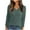 Navy, variant on ShiShine V Neck Long Sleeve Shirts for Women Fall Tops Tunic Sweaters Loose Fit 2025