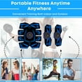 thumbnail image 5 of Professional EMS Abdominal Stimulator - 8 Modes 19 Levels Muscle Toner, USB Charging Abdominal Workout Equipment with LCD Display, Perfect for 6 Pack Abs Training at Home/Travel, 5 of 6