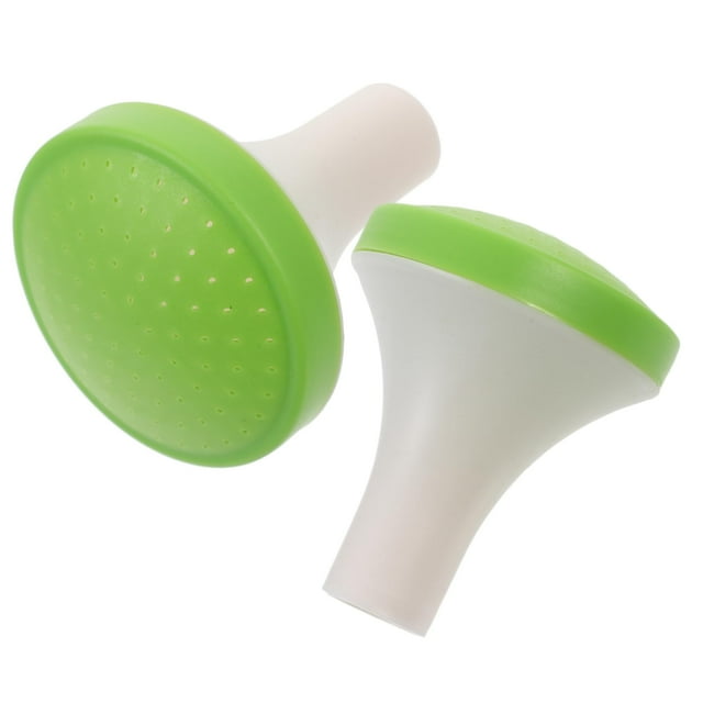 Boquilla de riego para bonsái, cabezal de regadera de plástico, rociador de agua para ducha, aspersor de riego eficiente, 2 uds.