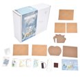 thumbnail image 1 of Mini Kit de modelos de casa de muñecas, muebles de casa de muñecas en miniatura de madera, juguete, regalo de cumpleaños, 1 of 8